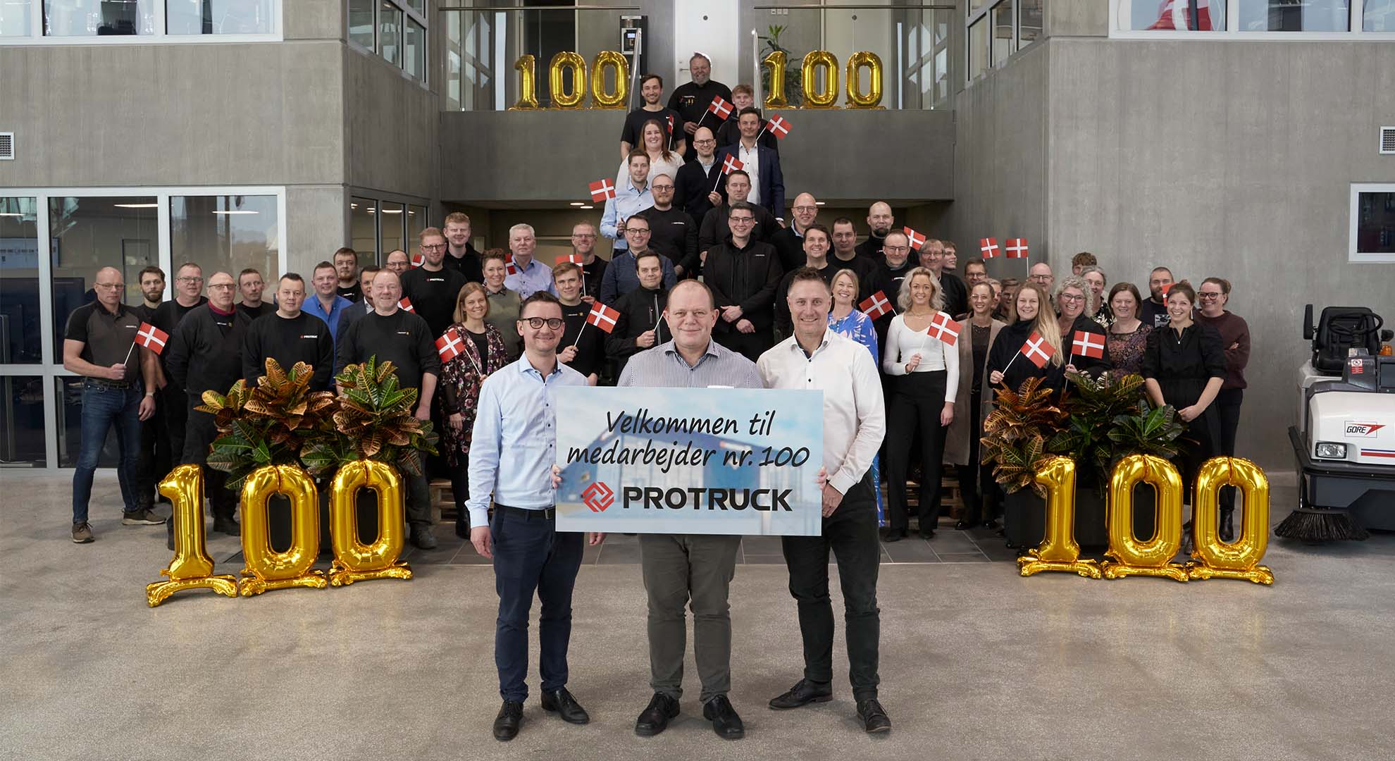 ProTruck 100 medarbejdere