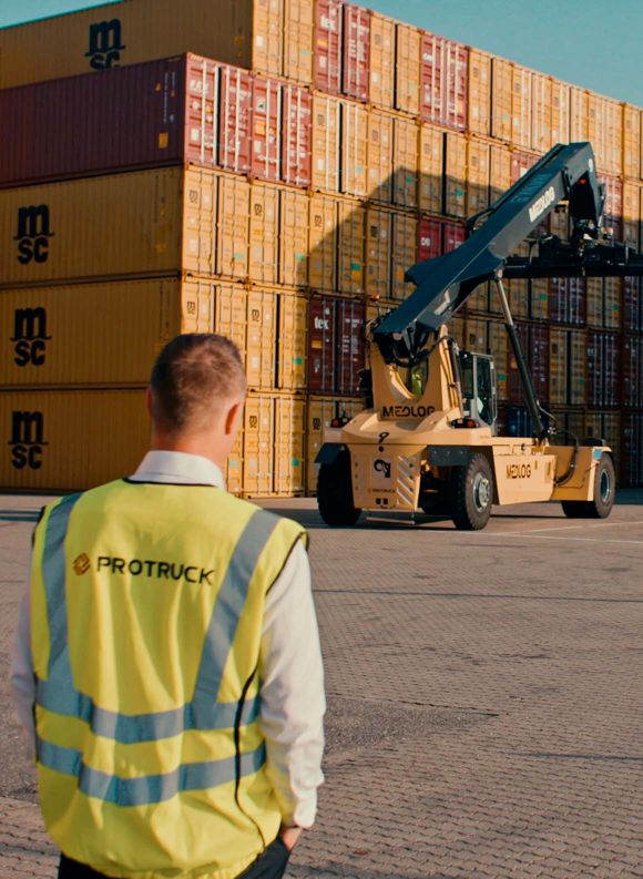 Kalmar reachstacker